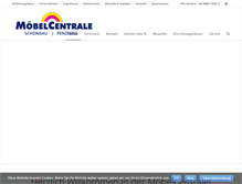 Tablet Screenshot of moebelcentrale.de